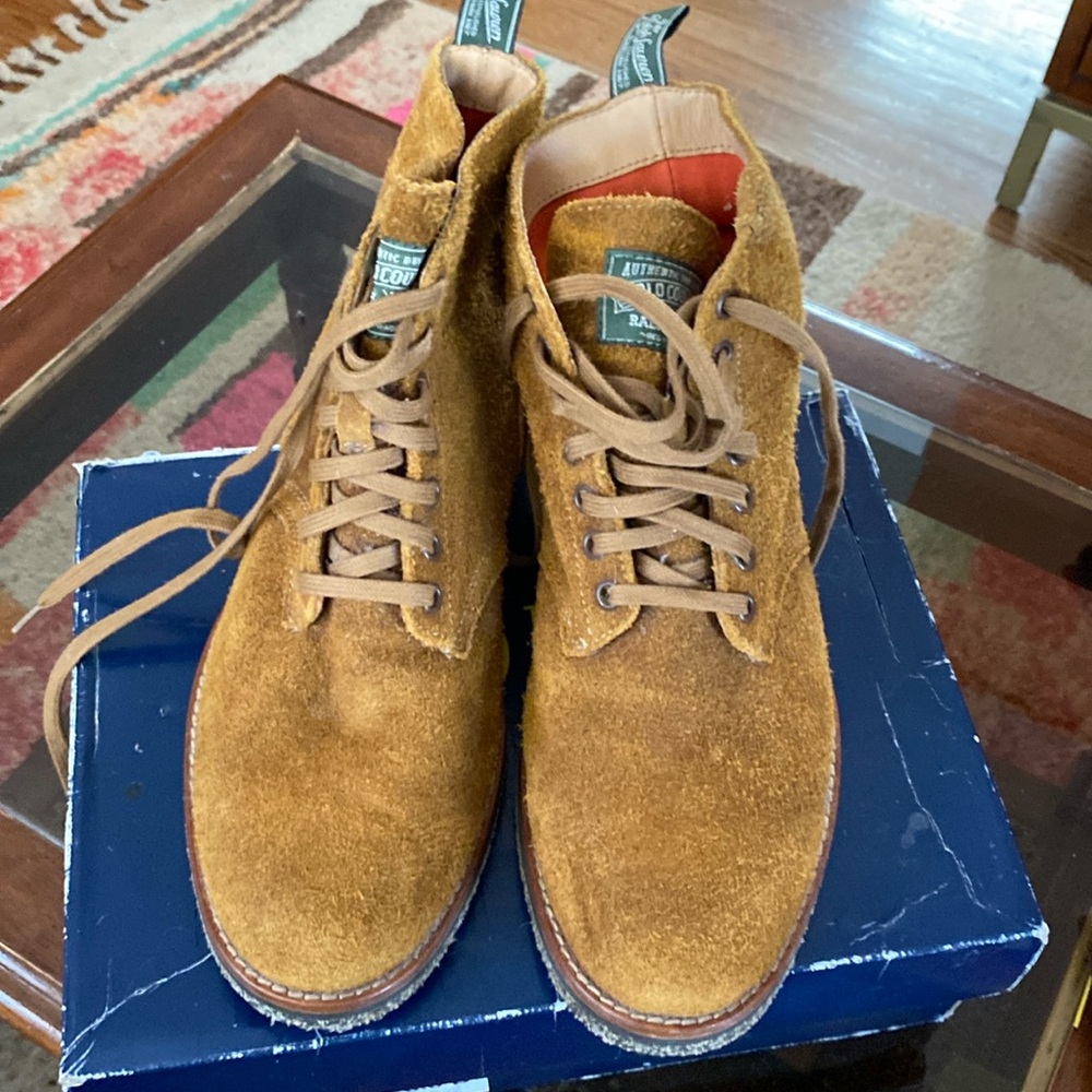 Polo Ralph Lauren Army Boot with Rought Suede